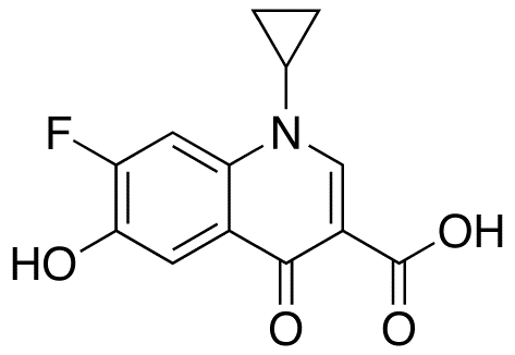 1-Cyclopropyl-1,4-dihydro-7-fluoro-6-hydroxy-4-oxo-3-quinolinecarboxylic Acid