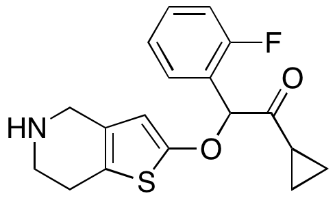 1-Cyclopropyl-2-(2-fluorophenyl)-2-((4,5,6,7-tetrahydrothieno[3,2-c]pyridin-2-yl)oxy)ethanone