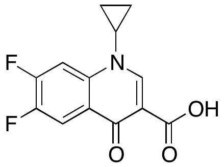 1-Cyclopropyl-6,7-difluoro-1,4-dihydro-4-oxoquinoline-3-carboxylic Acid
