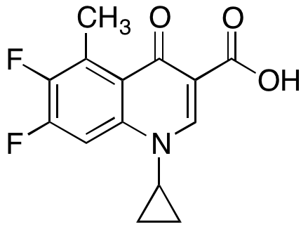 1-Cyclopropyl-6,7-difluoro-1,4-dihydro-5-methyl-4-oxo-3-quinolinecarboxylic Acid