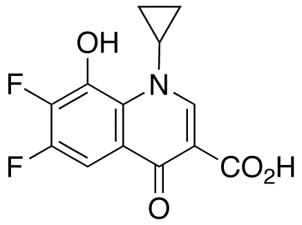1-Cyclopropyl-6,7-difluoro-1,4-dihydro-8-hydroxy-4-oxo-3-quinolinecarboxylic Acid
