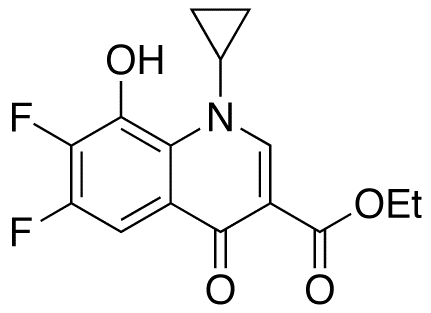 1-Cyclopropyl-6,7-difluoro-1,4-dihydro-8-hydroxy-4-oxo-3-quinolinecarboxylic Acid Ethyl Ester