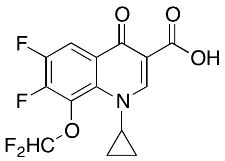 1-Cyclopropyl-8-(difluoromethoxy)-6,7-difluoro-1,4-dihydro-4-oxo-3-quinolinecarboxylic Acid