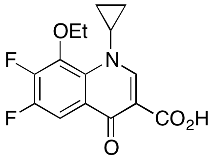 1-Cyclopropyl-8-ethoxy-6,7-difluoro-1,4-dihydro-4-oxo-3-quinolinecarboxylic Acid