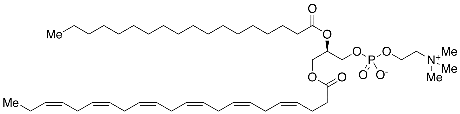 1-Docosahexaenoyl-2-stearoyl-sn-glycero-3-phosphocholine
