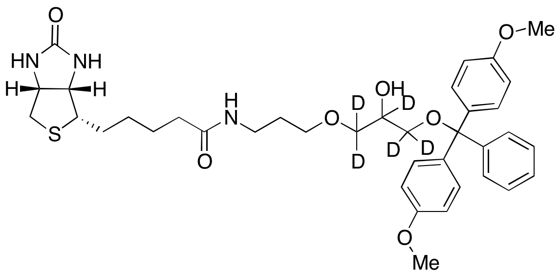 1-O-(4,4’-Dimethoxytrityl)-3-O-(N-biotinyl-3-aminopropyl)glycerol-d5