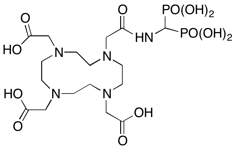 10-Descarboxymethyl-10-[2-[(diphosphonomethyl)amino)-2-oxoethyl]-DOTA