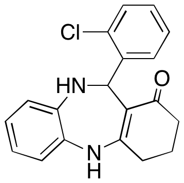 11-(2-Chlorophenyl)-2,3,4,5,10,11-hexahydro-1H-dibenzo[b,e][1,4]diazepin-1-one
