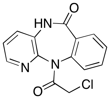 11-(Chloroacetyl)-5,11-dihydro-6H-pyrido[2,3-b][1,4]benzodiazepin-6-one