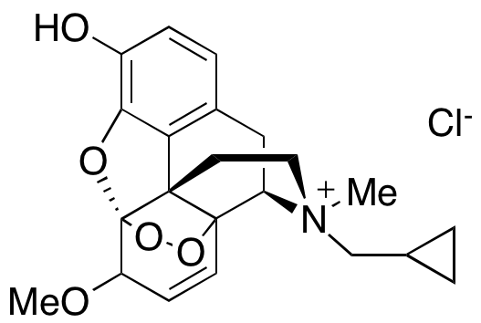 17-(Cyclopropylmethyl)-7,8-didehydro-6,14-epidioxy-4,5-epoxy-3-hydroxy-6-methoxy-17-methyl-morphinanium Chloride