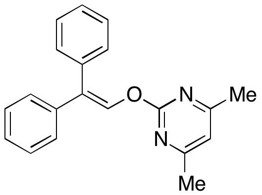 2-((2,2-Diphenylvinyl)oxy)-4,6-dimethylpyrimidine