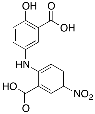 2-[(3-Carboxyphenyl)amino]-5-nitrobenzoic Acid
