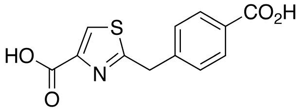 2-[(4-Carboxyphenyl)methyl]-4-thiazolecarboxylic Acid