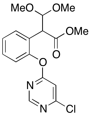 2-[(6-Chloro-4-pyrimidinyl)oxy]-α-(dimethoxymethyl)benzeneacetic Acid Methyl Ester