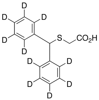 2-[(Diphenylmethyl)thio]acetic Acid-d10