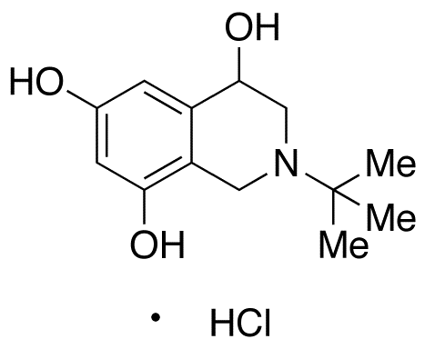 2-(1,1-Dimethylethyl)-1,2,3,4-tetrahydro-4,6,8-Isoquinolinetriol Hydrochloride