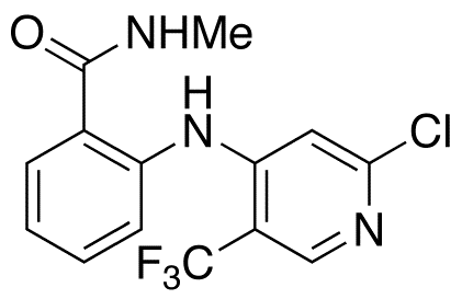 2-[2-Chloro-5-(trifluoromethyl)pyridin-4-ylamino]-N-methylbenzamide
