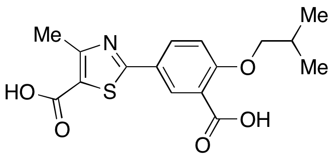 2-[3-Carboxy-4-(2-methylpropoxy)phenyl]-4-methyl-5-thiazolecarboxylic Acid