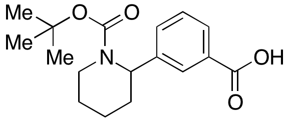 2-(3-Carboxyphenyl)-1-piperidinecarboxylic Acid 1-(1,1-Dimethylethyl) Ester