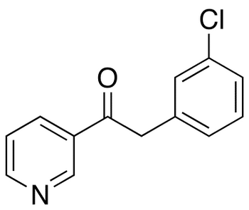 2-(3-Chlorophenyl)-1-(3-pyridinyl)-1-ethanone