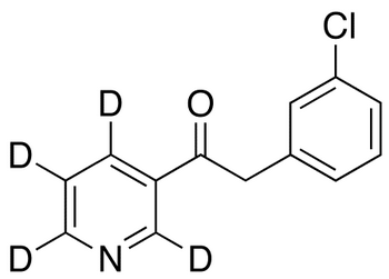 2-(3-Chlorophenyl)-1-(3-pyridinyl-d4)-1-ethanone