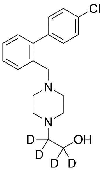 2-[4-[(4-Chlorophenyl)phenylmethyl]-1-piperazinyl]ethanol-d4