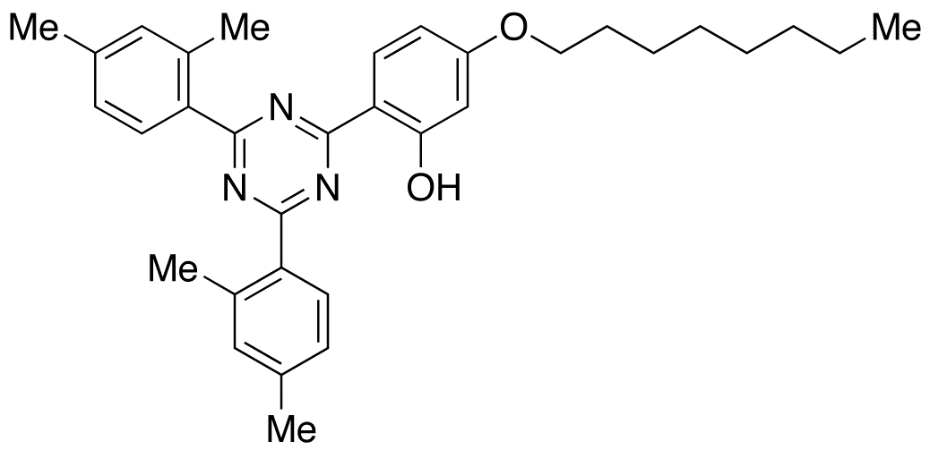 2-[4,6-Bis(2,4-dimethylphenyl)-1,3,5-triazin-2-yl]-5-(octyloxy)phenol