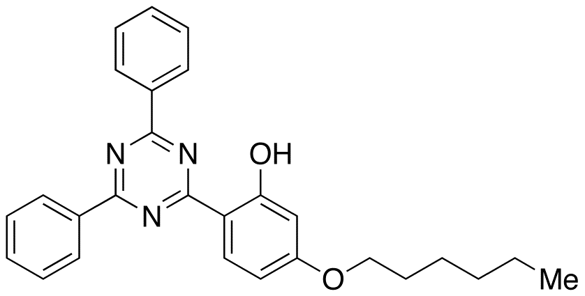 2-(4,6-Diphenyl-1,3,5-triazine-2-yl)-5-[(hexyl)oxy]phenol