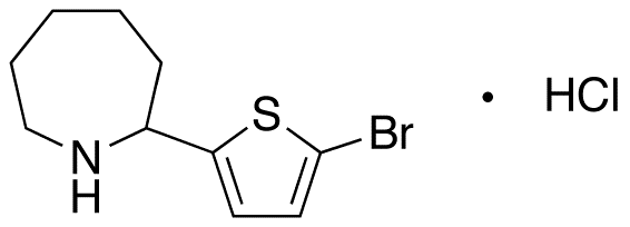 2-(5-Bromo-2-thienyl)hexahydro-1H-azepine Hydrochloride