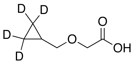 2-(Cyclopropylmethoxy-d4)-acetic Acid