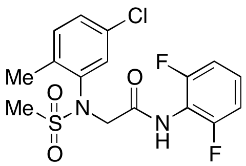 2-(N-(5-Chloro-2-methylphenyl)methylsulfonamido)-N-(2,6-difluorophenyl)acetamide