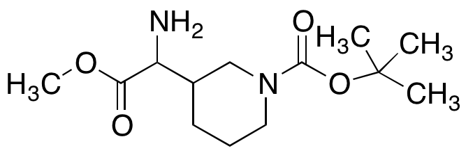 2-(N-Boc-2-piperidin-3-yl)glycine Methyl Ester