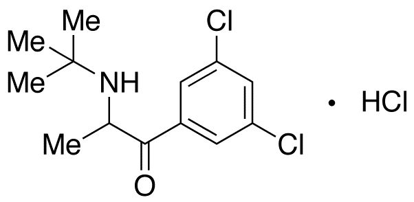 2-(tert-Butylamino)-3’,5’-dichloropropiophenone Hydrochloride