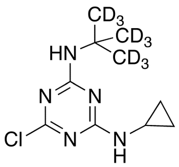 2-(tert-Butylamino)-4-chloro-6-cyclopropylamino-1,3,5-triazine-d9