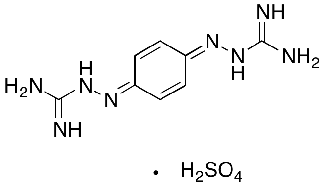 2,2’-(2,5-Cyclohexadiene-1,4-diylidene)bis-hydrazinecarboximidamide Sulfate