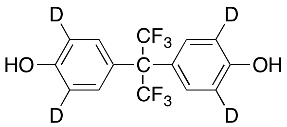 2,2-Bis-(4-hydroxyphenyl)hexafluoropropane-d4