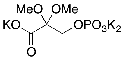 2,2-Dimethoxy-3-(phosphonooxy)propanoic Acid Potassium Salt