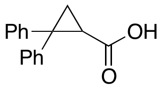 2,2-Diphenylcyclopropanecarboxylic Acid