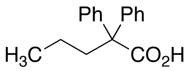 2,2-Diphenylpentanoic Acid