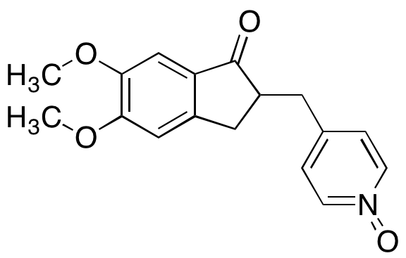 2,3-Dihydro-5,6-dimethoxy-2-[(1-oxido-4-pyridinyl)methyl]-1H-inden-1-one
