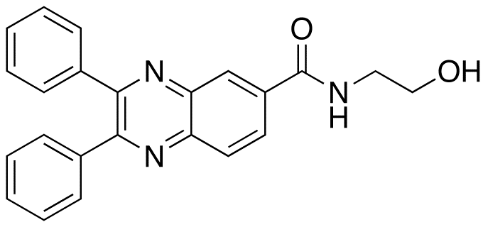 2,3-Diphenylquinoxaline-6-carboxylic Acid 2-Hydroxyethyl Amide