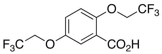 2,5-Bis(2,2,2-trifluoroethoxy)benzoic Acid