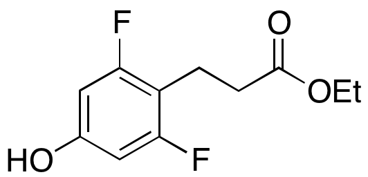 2,6-Difluoro-4-hydroxybenzenepropanoic Acid Ethyl Ester