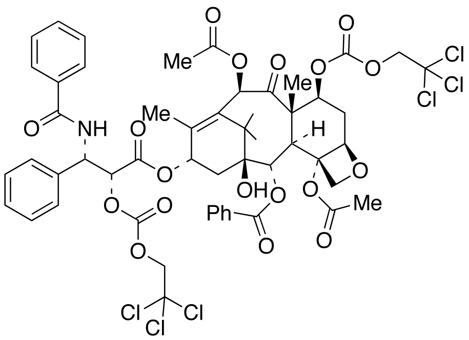 2’,7-Bis-O-{[(2,2,2,-Trichloroethyl)oxy]carbonyl Paclitaxel