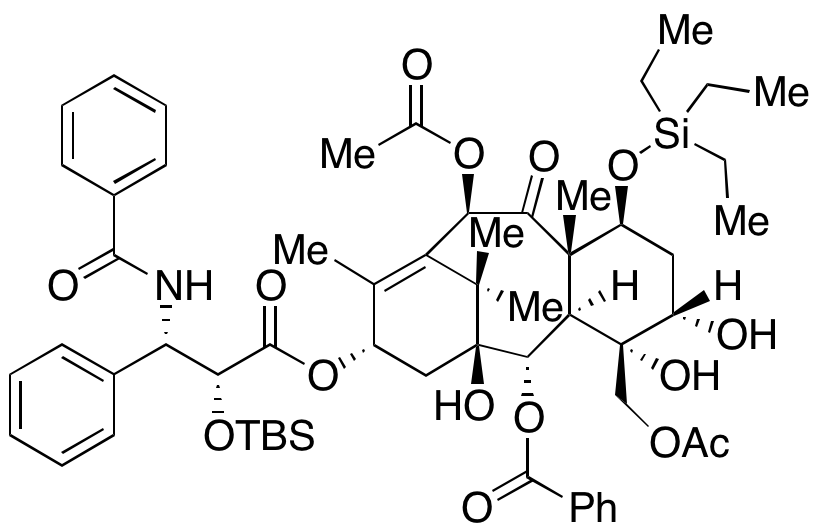 2’,7-O-Bis(triethylsilyl)-D-seco-paclitaxel