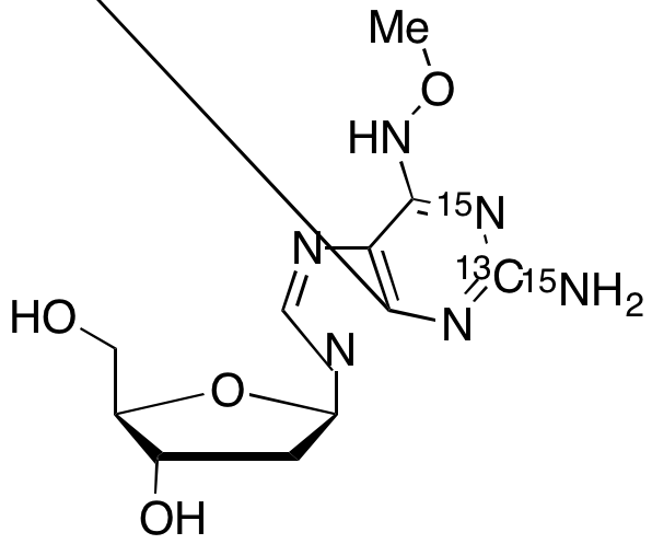 2-Amino-2&rsquo;-deoxy-N-methoxyadenosine-13C,15N2