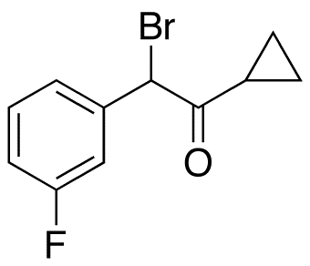 2-Bromo-1-cyclopropyl-2-(3-fluorophenyl)ethanone