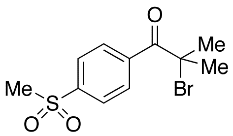 2-Bromo-2-methyl-1-[4-(methylsulfonyl)phenyl]-1-propanone