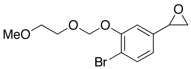 2-Bromo-5-(2-oxiranyl)-phenol 1-O-(2-Methoxyethoxymethyl) Ether