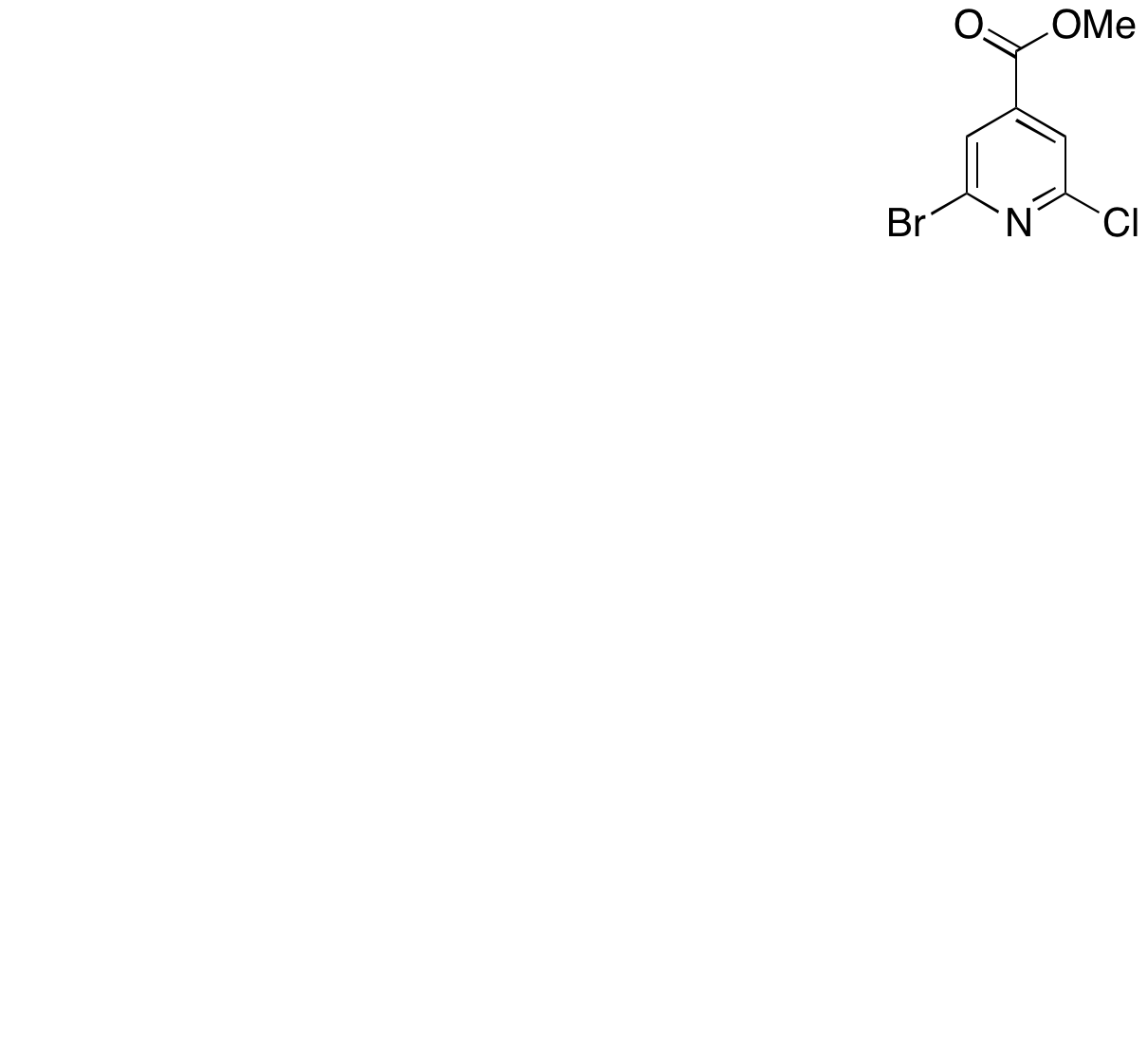 2-Bromo-6-chloro-4-pyridinecarboxylic Acid Methyl Ester